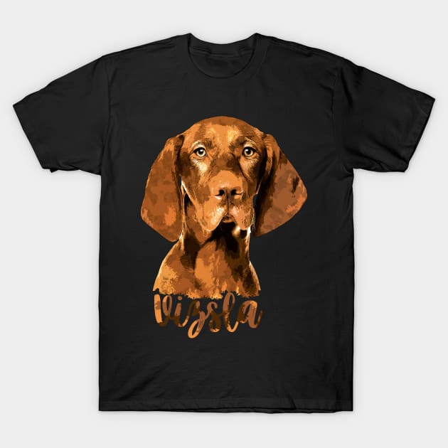 Vizsla  - Hungarian pointer T-Shirt by Nartissima